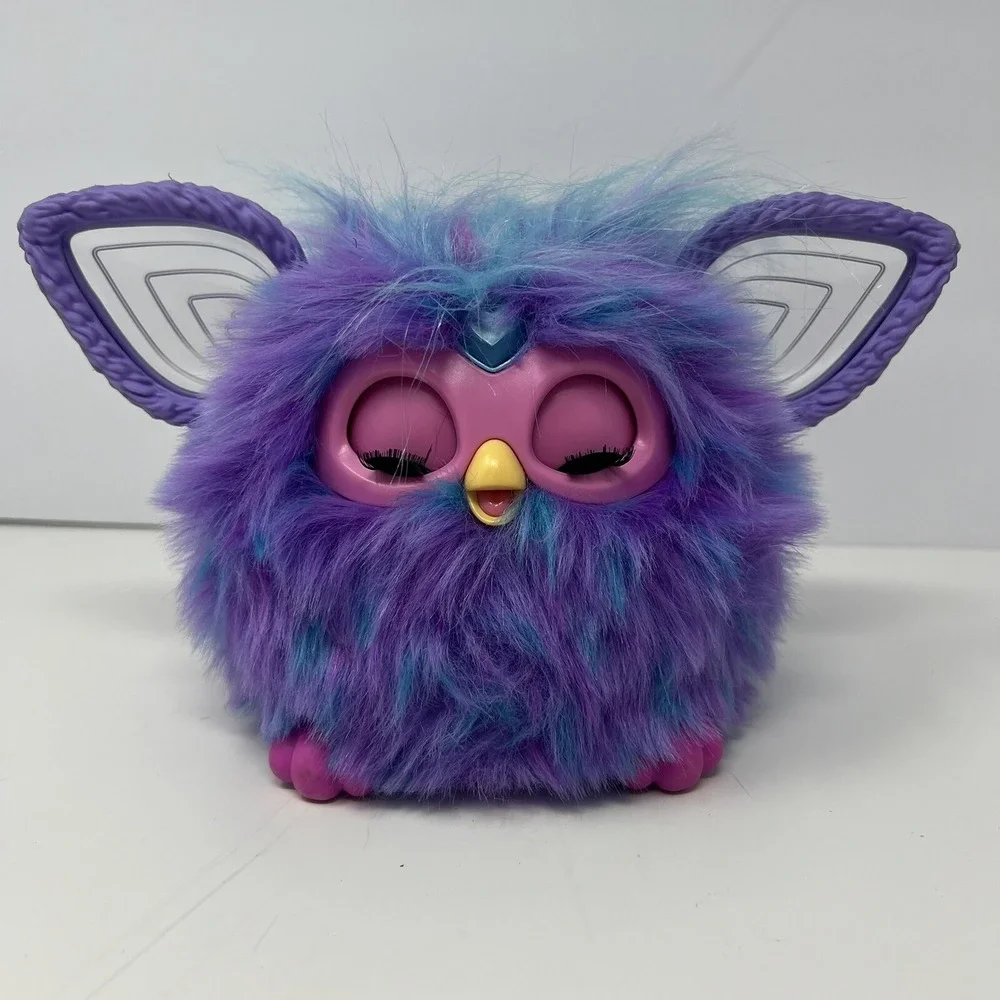 Furby 2023‎ Purple/Blue Interactive Robotic Toy-TESTED